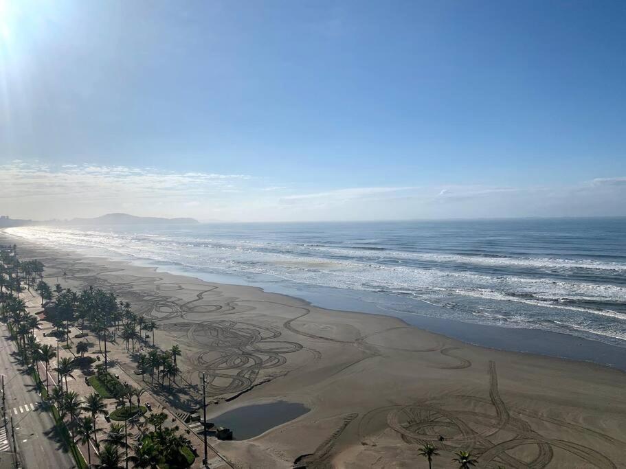 Apto 11O Vista Total Para O Mar Praia Grande (Santos) Exterior photo
